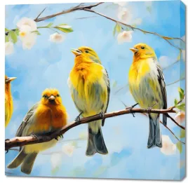 obraz-100x100cm-wiosenne-pogwizdy