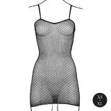 short-dress-with-fishnet-structure-and-spaghetti-straps-model-36-des068blkos