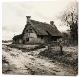obraz-100x100cm-zaklete-w-czasie