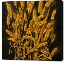 obraz-100x100cm-zlote-zniwa