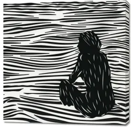 obraz-100x100cm-zlozone-fluidalne-linie