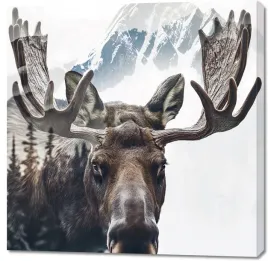 obraz-100x100cm-los-duch-lasu