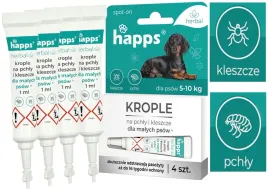 happs-herbal-krople-na-pchly-i-kleszcze-dla-malych-psow-5-10kg-x-4-szt