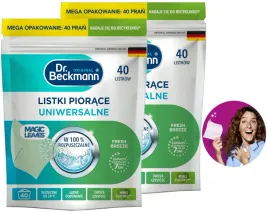 dr-beckmann-magic-leaves-chusteczki-listki-piorace-uniwersalne-2-x-40-szt
