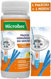 microbec-bio-udrazniacz-paleczki-do-odplywu-zlewu-wanny-brodzika-x12