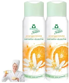 frosch-senses-pomarancza-delikatny-naturalny-zel-mydlo-pod-prysznic-2x300ml