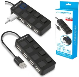 esperanza-hub-rozdzielacz-4x-porty-usb-2-0-z-wlacznikami-szybki-transfer