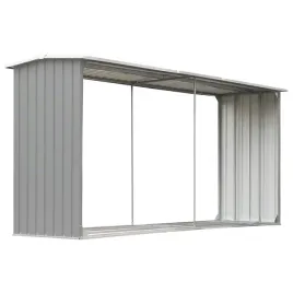 szopa-na-drewno-opalowe-stalowa-ocynkowana-szara-330-x-92-x-144-153-cm
