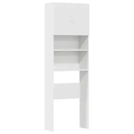 biala-szafka-na-pralke-64-x-24-x-190-cm-z-2-drzwiczkami-i-2-przegrodami
