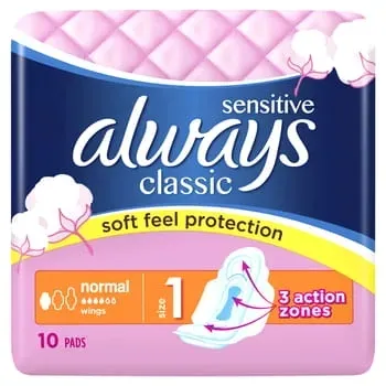 always-classic-sensitive-normal-single-10szt-stan-nowy