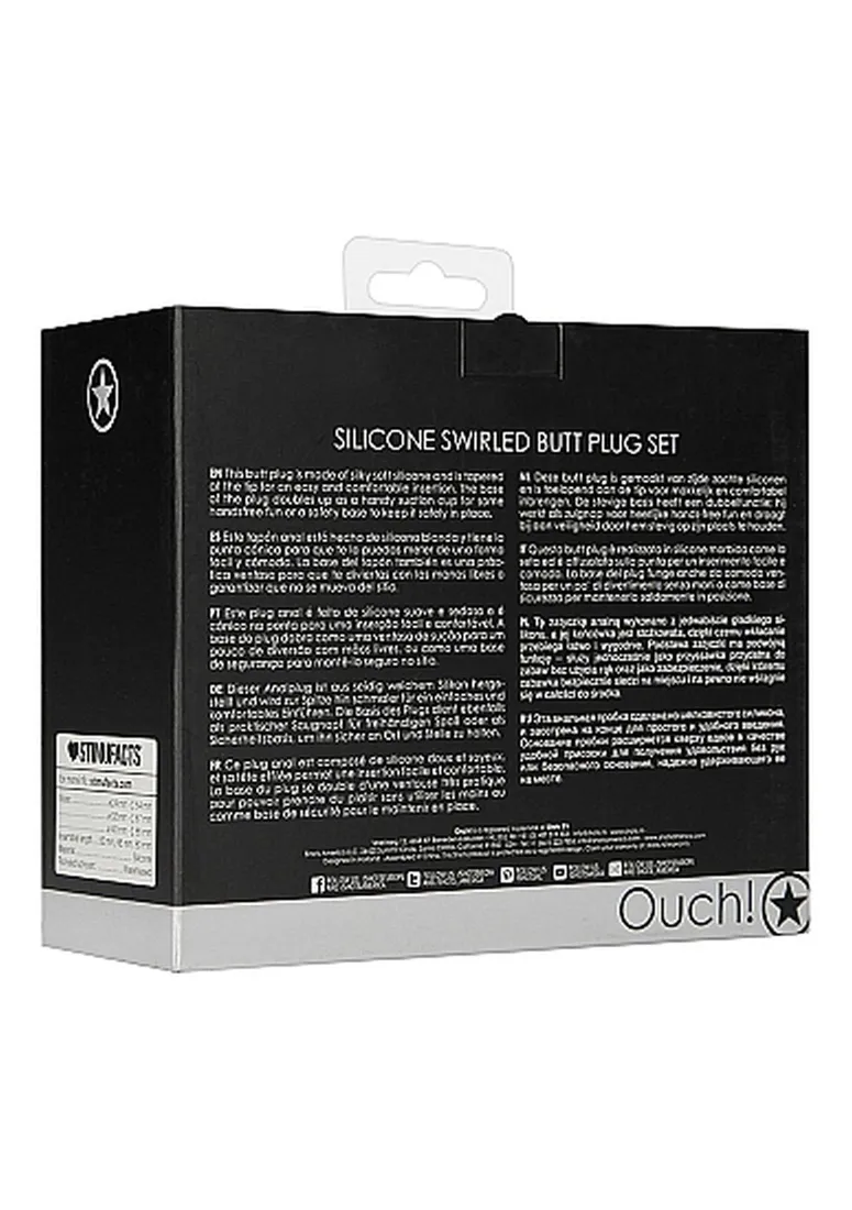 swirled-butt-plug-set-black