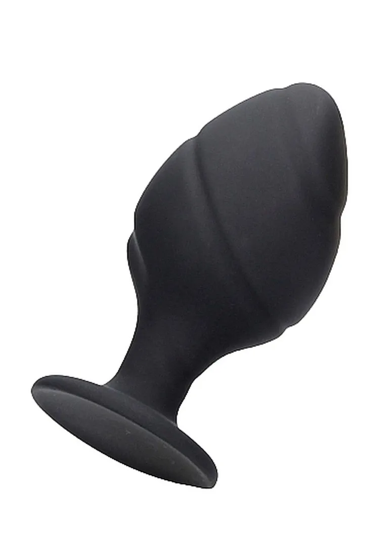 swirled-butt-plug-set-black