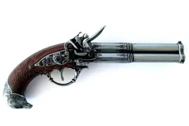 trzylufowy-pistolet-skalkowy-xviii-wiek-denix-1306