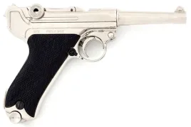 luger-p08-parabellum-wersja-chromowana-denix-8143