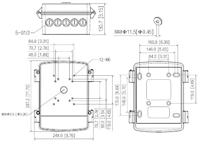 uchwyt-kamery-pfa6400s-dahua-model-pfa6400s