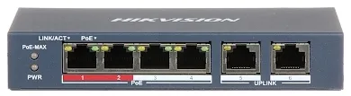 switch-poe-ds-3e0106p-e-m-4-portowy-hikvision-stan-nowy