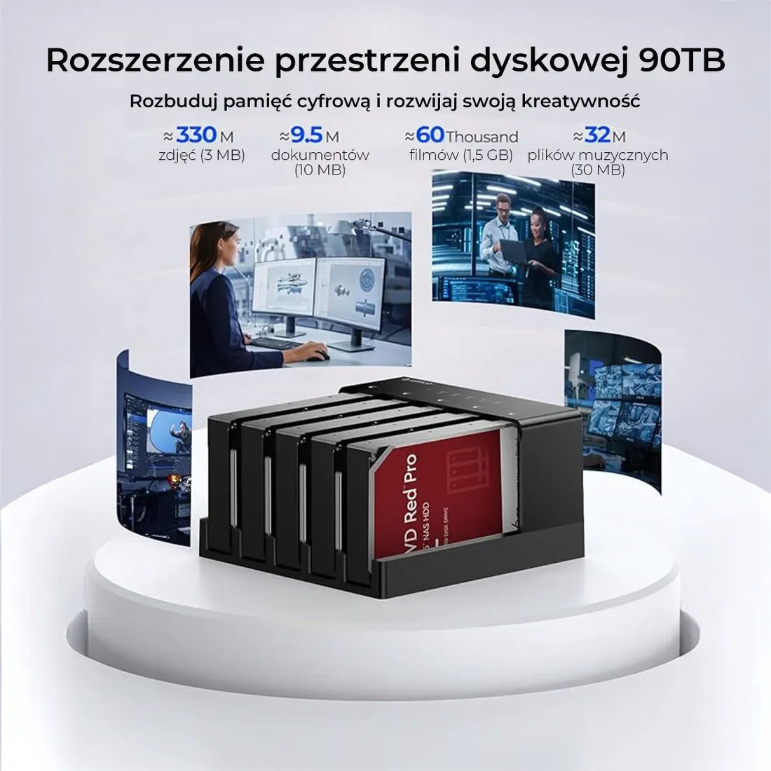 orico-stacja-klonujaca-5x-sata-35-25-stan-nowy