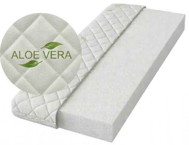 Materac 160x80 Piankowy Dwustronny Twardy ALOE VERA Antyalergiczny Premium