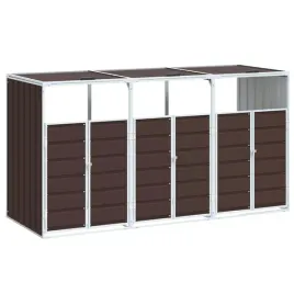 obudowa-na-kosz-na-smieci-brazowa-stalowa-216-x-81-x-115-cm