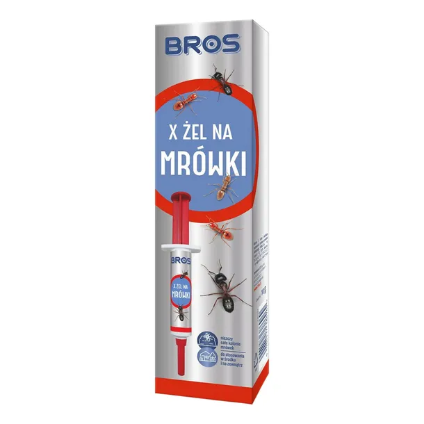 BROS X ŻEL NA MRÓWKI ZWALCZAJĄCY W STRZYKAWCE DO DOMU I NA ZEWNĄTRZ 10G