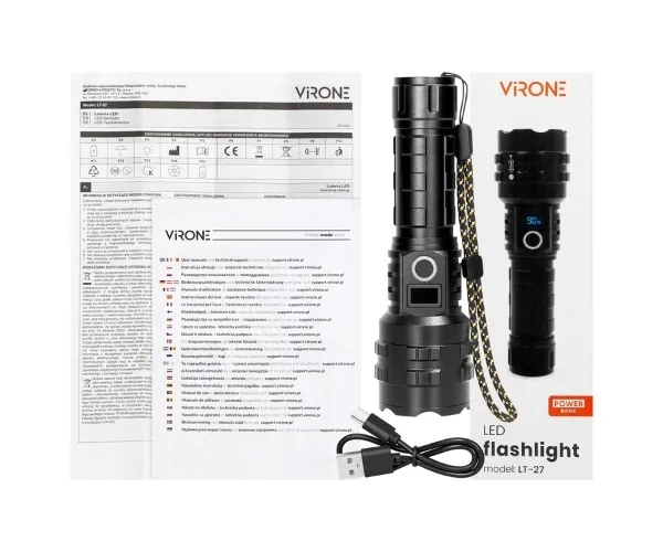 latarka-led-lt-27-virone-stan-nowy
