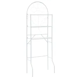 regal-lazienkowy-na-pralke-z-motywem-kwiatowym-bialy-stal-60x33x174