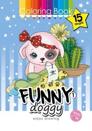 kolorowanka-a4-15-obrazkow-zabawne-pieski-1