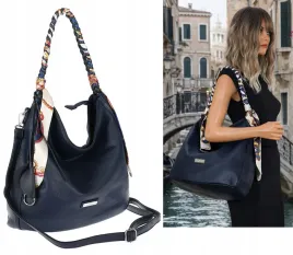 torebka-damska-worek-shopper-duza-pojemna-na-ramie-modna-ch66816-granatowa