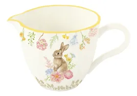 mlecznik-porcelanowy-180-ml-easy-life-krolik-i-kwiaty-porcelana-wielkanocna