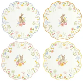 talerz-deserowy-talerzyki-4szt-zestaw-porcelana-kwiaty-wielkanocny-19-cm