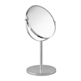 lusterko-do-makijazu-kosmetyczne-stojace-srebrne-powiekszajace-dwustronne