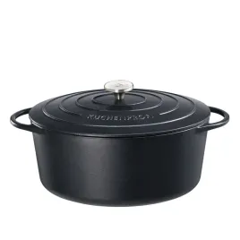 garnek-do-zapiekania-owalny-125-l-kuchenprofi-dlugosc-40-cm-czarny