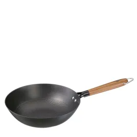 wok-zeliwny-z-powloka-nieprzywierajaca-kuchenprofi-sred-28-cm-czarny