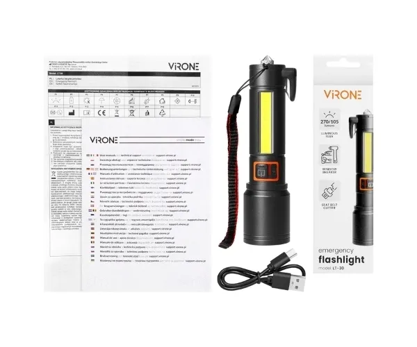 latarka-led-lt-30-virone-stan-nowy