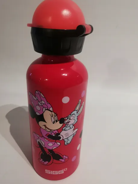 bidon-sigg-myszka-minnie-400-ml-stan-nowy-kolor-rozowy