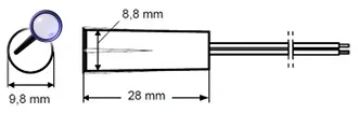 kontaktron-cylindryczny-k-2-satel-stan-nowy