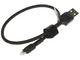 przewod-kabgc24-usb-a-lightning-powerstream-0-3-m-green-cell