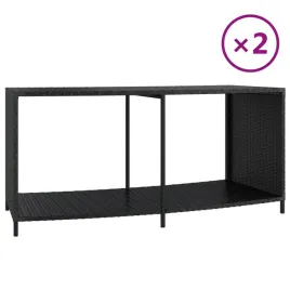szafki-2-szt-czarne-polirattan