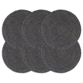 maty-na-stol-6-szt-gladkie-szare-38-cm-okragle-juta