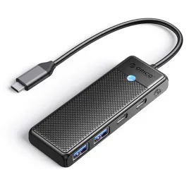 orico-hub-czarny-usb-c-na-2x-usb-a-2x-port-usb-c-ladowanie-100w-pd