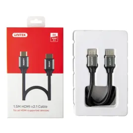 unitek-przewod-kabel-hdmi-2-1-8k-60hz-4k-120hz-uhd-3m-c139w-48gbit
