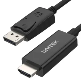 unitek-czarny-przewod-z-displayport-dp-na-hdmi-18m-y-5118ca-box-fullhd