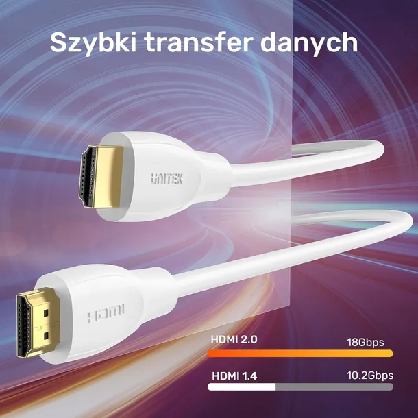 unitek-kabel-hdmi-2-0-4k-bialy-1m-model-c11090awh03