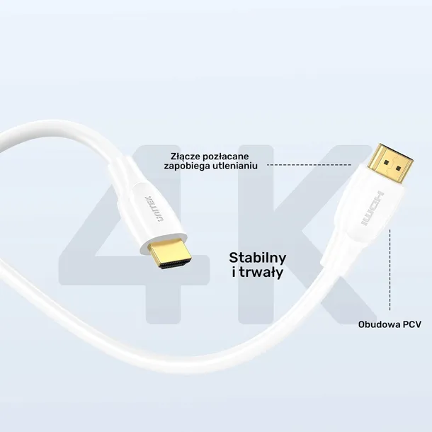 unitek-kabel-hdmi-2-0-4k-bialy-1m-stan-nowy-standard-hdmi-2-0