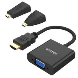 unitek-y-6355-czarny-adapter-micro-mini-hdmi-do-vga-audio-3-w-1-1080p