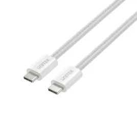 unitek-kabel-w-oplocie-zwijany-magnetycznie-usb-c-pd-100w-bialy-1m