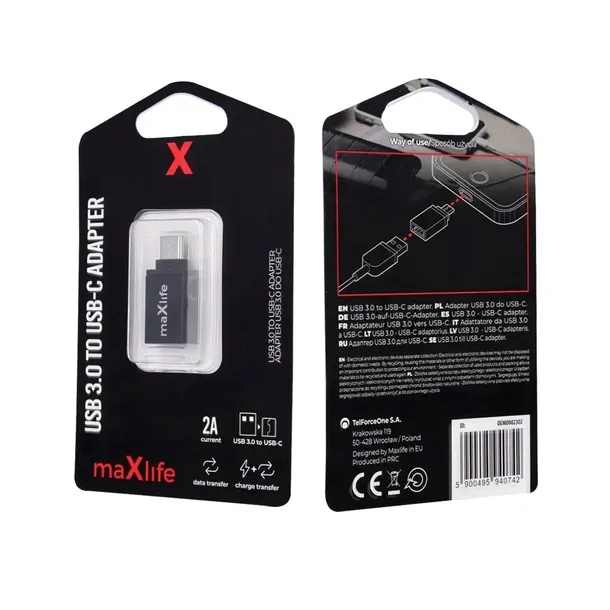 maxlife-adapter-usb-3-0-do-usb-c-stan-nowy