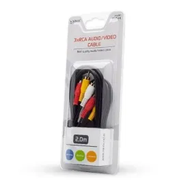 kabel-meski-savio-cls-14-cinch-rca-x-3-m-m-2m