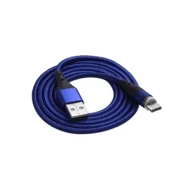 akyga-kabel-usb-a-na-usb-c-magnetyczny-ver-2-0-1m-niebieski-oplot
