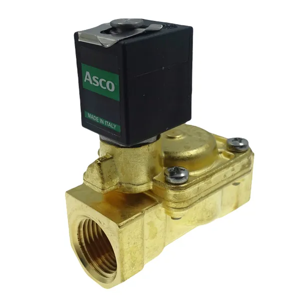 ELEKTROZAWÓR ASCO L182B01 2/2 NC 1/2" NORMALNIE ZAMKNIĘTY 24V DC